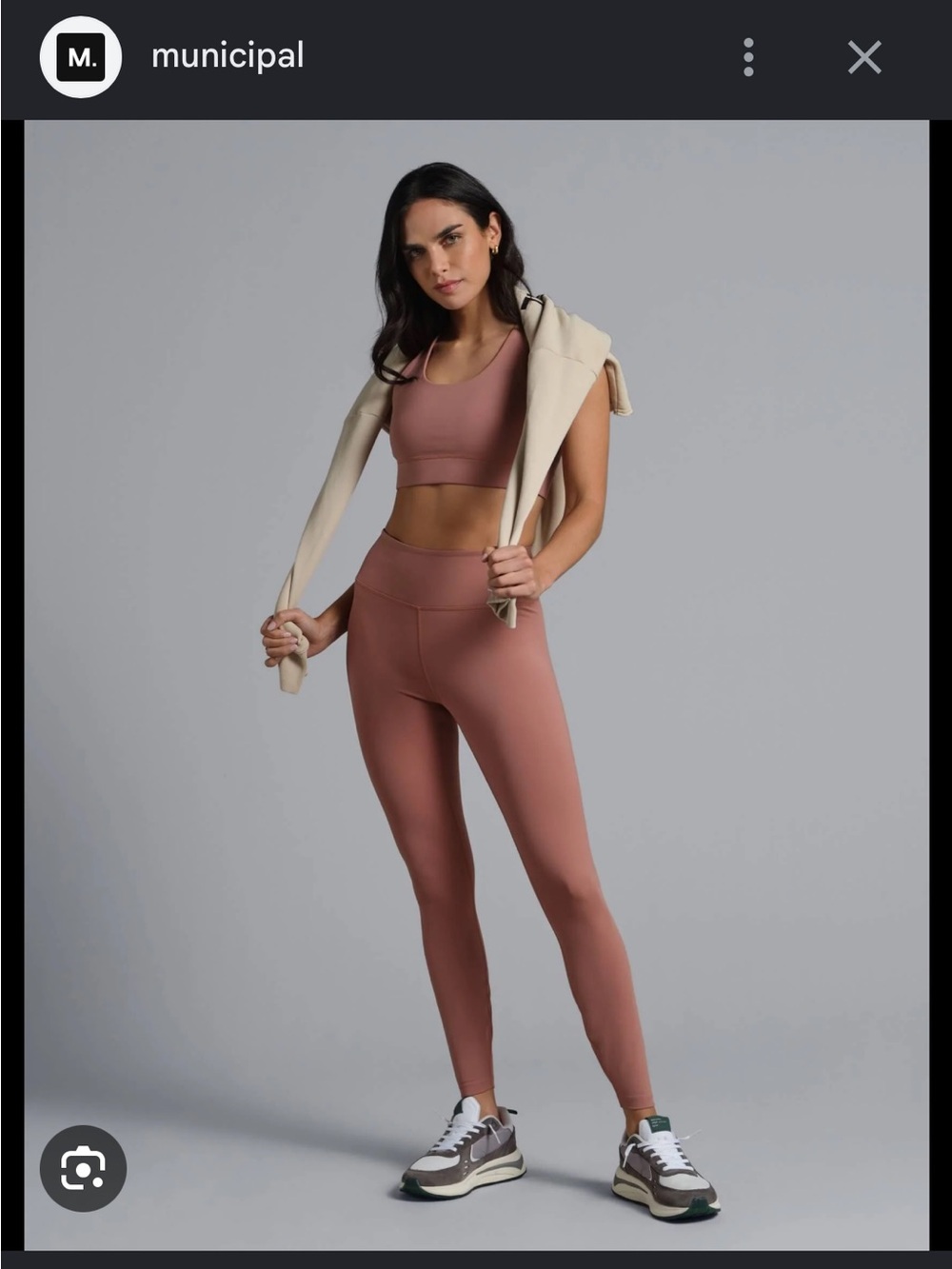 Municipal Staple Sports Bra- Mauve